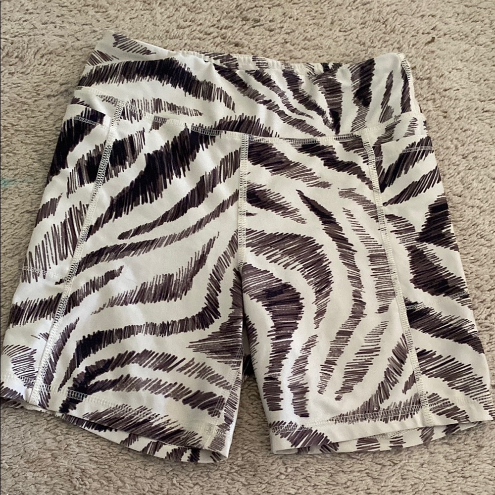 Zebra Print Women's Shorts